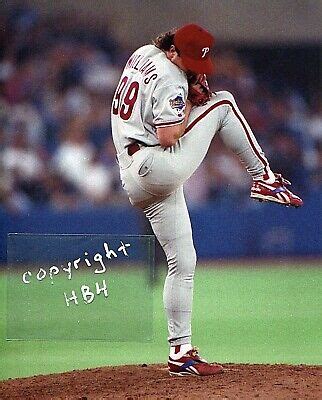 MITCH WILLIAMS Photo Philadelphia Phillies in action (c) 1993 World ...