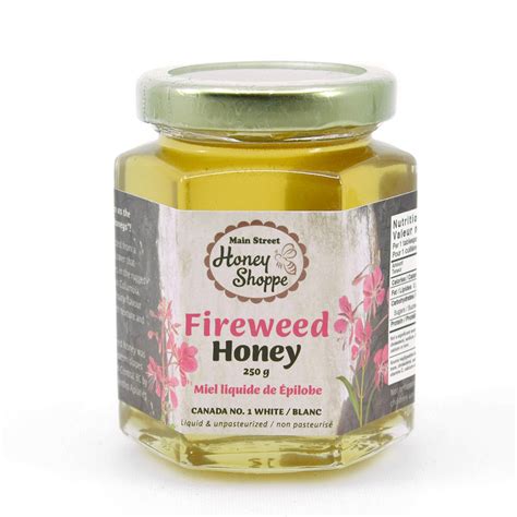 Fireweed Honey - considered the Champaigne of Honeys – Main Street ...