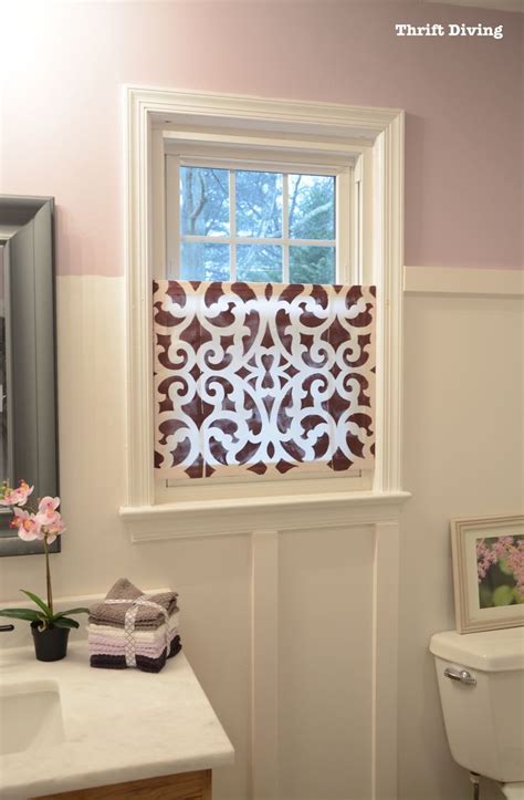 How to Make a Pretty DIY Window Privacy Screen | Window coverings diy ...