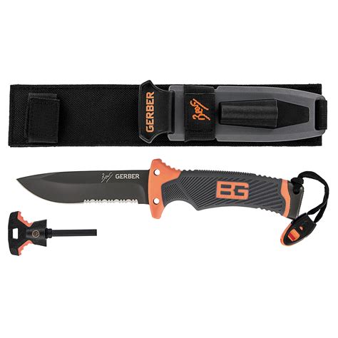 Gerber Bear Grylls Ultimate Serrated Blade Knife 31-000751 B&H