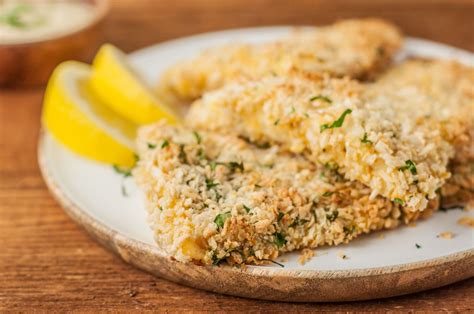 Panko Crusted Oven Fried Rockfish Rocks In 2020 - Abstra Kraft