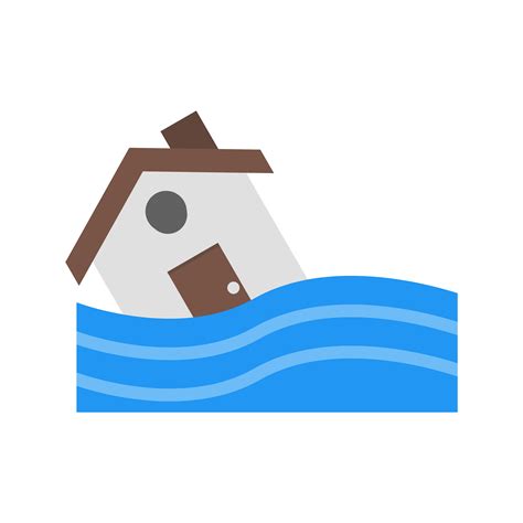 Flood Symbol Vector Icon 436156 Vector Art at Vecteezy