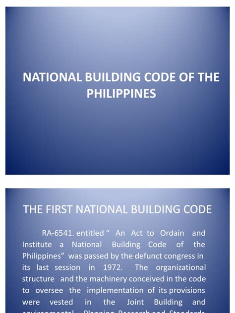 NATIONAL BUILDING CODE OF THE PHILIPPINES | Building Code | Wall