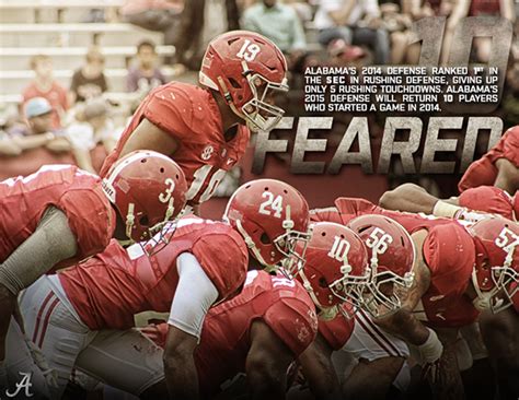 Alabama Football 2015: Feared :: Behance