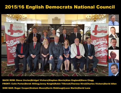 Robin Tilbrook: English Democrats News