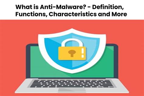 What is Anti-Malware?- Definition, Functions, Characteristics and More