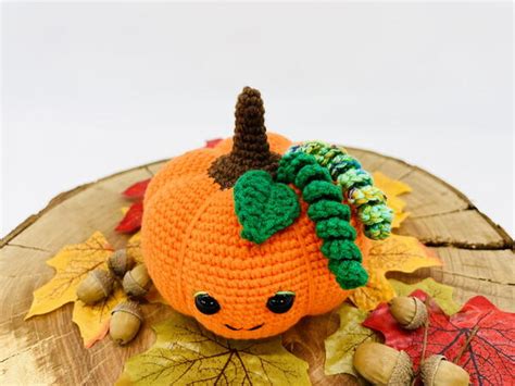 Free Amigurumi Crochet Pumpkin Pattern | AllFreeCrochet.com