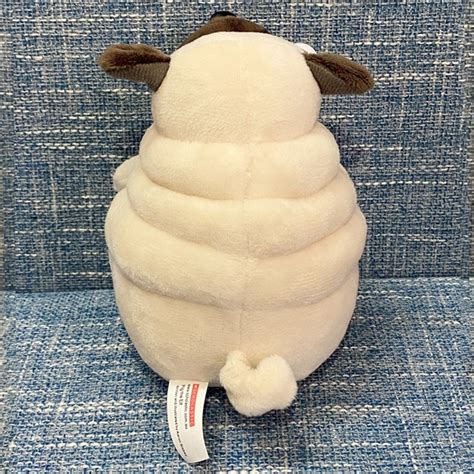 Plush Pug Toy Black Plushie Soft Dogs Toy Stuffed Dolls | Etsy