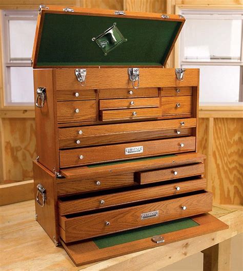 Wood Machinist Tool Box - WoodWorking Projects & Plans