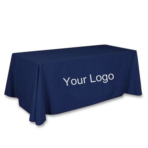 Customize LOGO Table Cloth OEM Rectangle Table Cover Custom Polyester ...