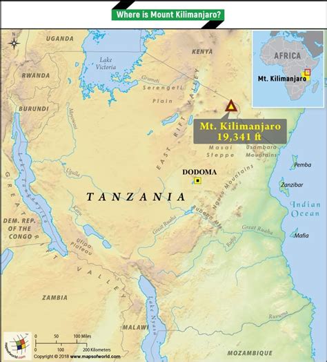 Where is Mount Kilimanjaro? Arctic Blast, Dodoma, National Airlines, Mount Kilimanjaro, Kenya ...