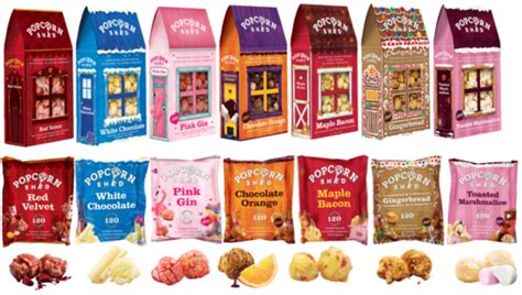 Popcorn Shed launches seven new flavours - Food and Drink Technology