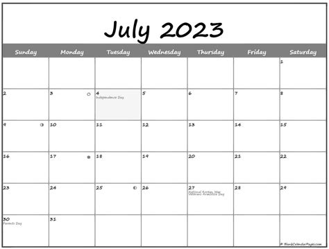 Moon July 2024 Calendar - Bobbi Bethina