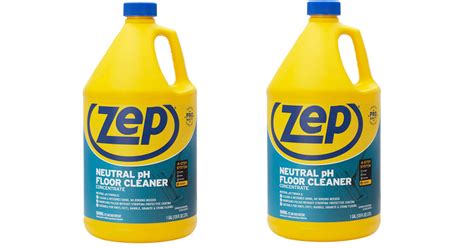 ZEP Neutral pH Floor Cleaner Concentrate ONLY $17.68 (Reg. $52) - Daily ...