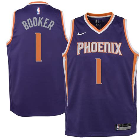 Devin Booker Phoenix Suns Youth Swingman Jersey Purple - Icon Edition ...