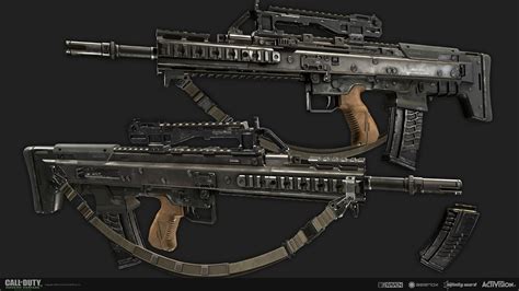 Call of Duty: Modern Warfare Remastered Weapons — polycount