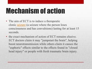 Electroconvulsive therapy | PPT