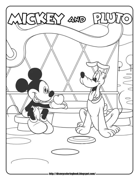 Colouring Pages Mickey Mouse Clubhouse - Kids-n-fun.com | 14 coloring ...