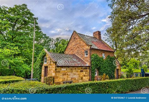 Captain Cook`s Cottage in Fitzroy Garden - Melbourne, Australia Stock Image - Image of brick ...