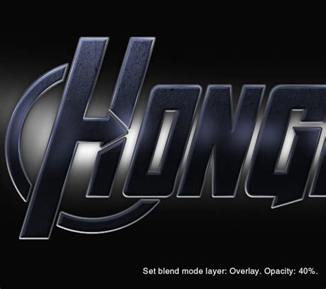 Avengers font photoshop - anttaia