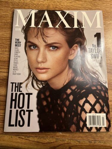 Taylor Swift Maxim Magazine June/July 2015 P19 | #4637546388