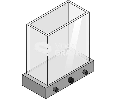 Electrophoresis chamber empty