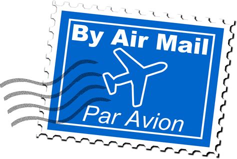 Air mail clipart - Clipground