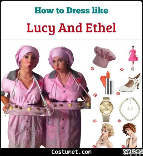 Lucy & Ethel Costume for Halloween