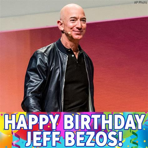 Jeff Bezos's Birthday Celebration | HappyBday.to