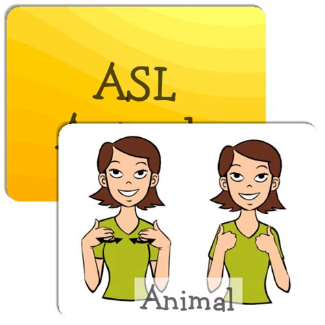 ASL Animals - Match The Memory