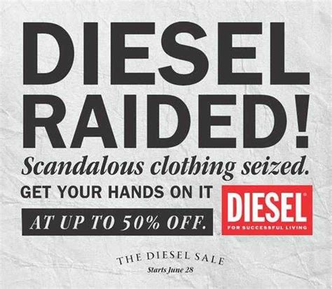 Get your hands on some funky Diesel merchandise at up to 50% off in Mumbai | mallsmarket.com