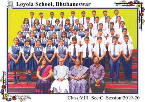 Class VIII – Loyola School Bhubaneswar