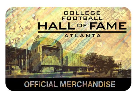 COLLEGE FOOTBALL HALL OF FAME on Behance