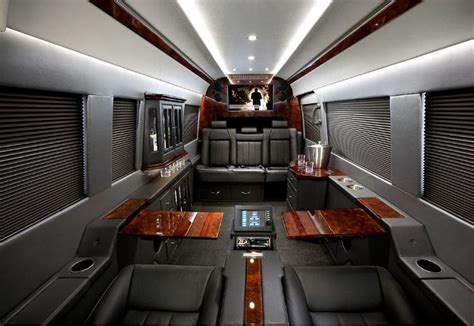 Mercedes-Benz Sprinter Van outfitted like a private jet for New York ...