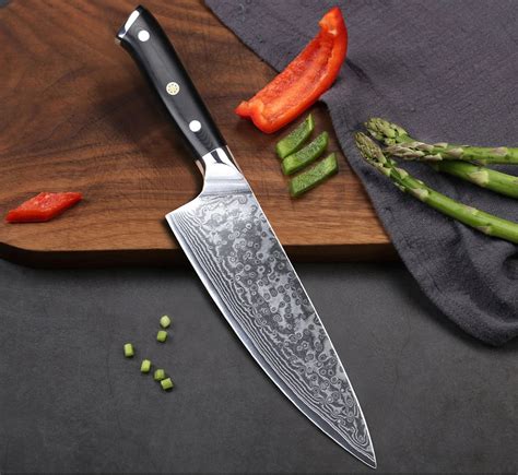 Japanese Damascus Steel Gyutou Chef Knife | Knifewarehouse