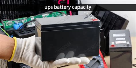 UPS battery capacity - understand its basic and know how to calculate ...