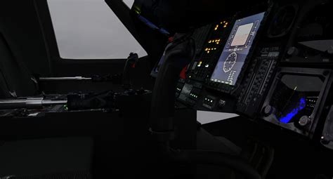 3D model Black Hawk UH-60 Cockpit VR / AR / low-poly | CGTrader