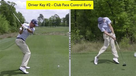 Justin Thomas - Slow Motion Driver Swing Analysis - YouTube