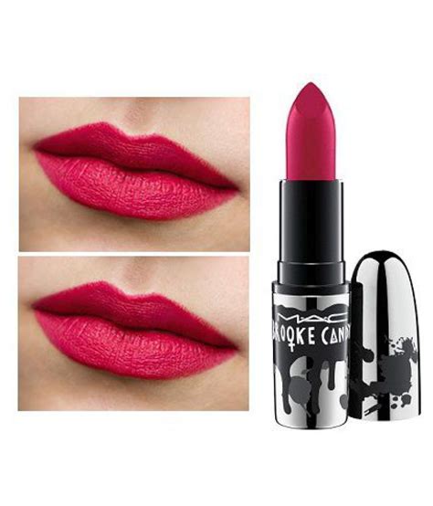 Mac Matte Finish Lipstick Cvber,All Fired Up&Pink 9 gm: Buy Mac Matte ...