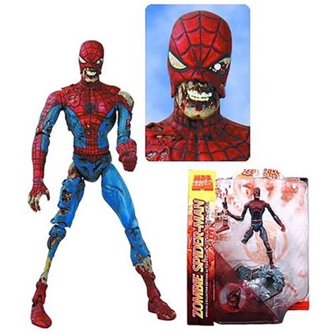 Review Marvel Select: Zombie Spider-Man Action Figure - Shopping Online