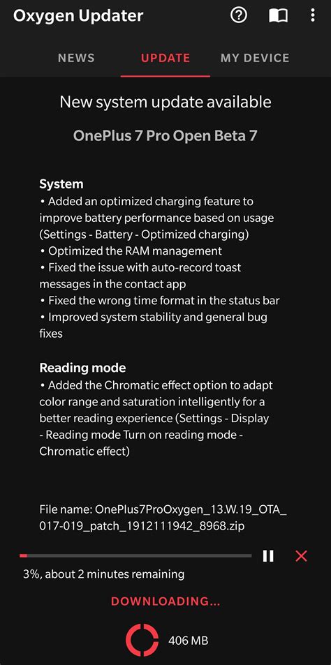 Android 10 Beta 7 Update! : r/OnePlus7Pro