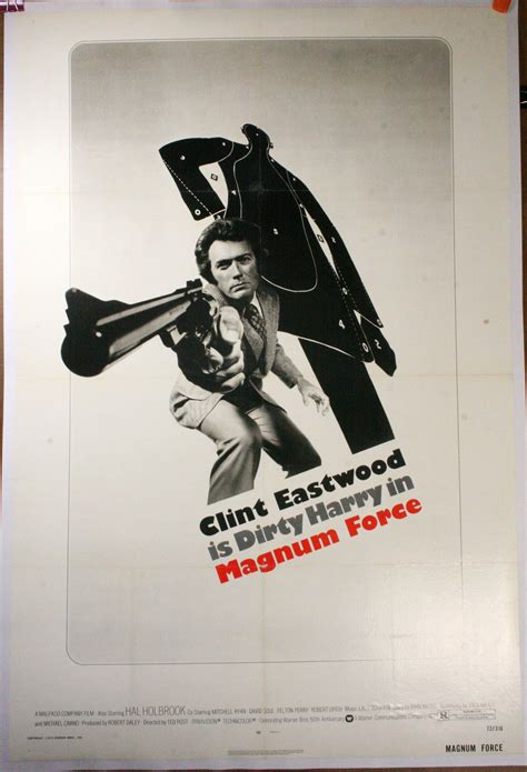 MAGNUM FORCE, Original Vintage Movie Poster