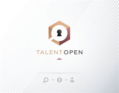 Talent Open Logo Design for recruitment agency by Yana Tokareva ...