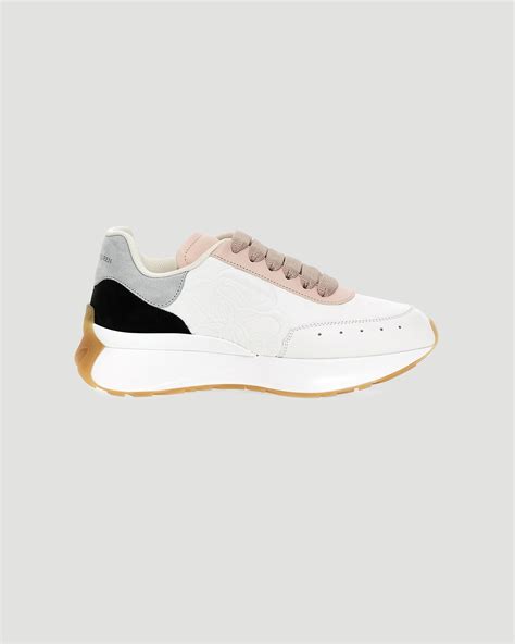 SPRINT RUNNER IN WHITE, GREY AND PINK - All-U-Re