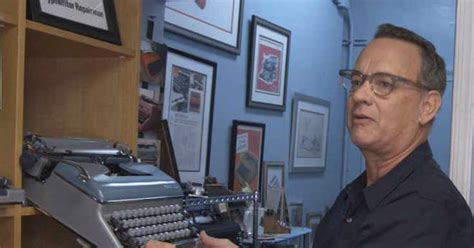 Tom Hanks: Actor, typist - CBS News