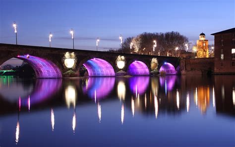 Pont Neuf, Toulouse HD Wallpaper