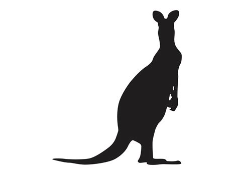 Animal - Kangaroo silhouette 22725870 PNG