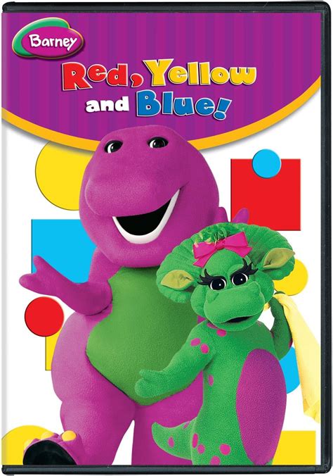 Barney: Red, Yellow, and Blue! [DVD]: Amazon.ca: Carey Stinson, Dean ...