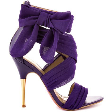 Purple Stiletto Heels | Fashionate Trends