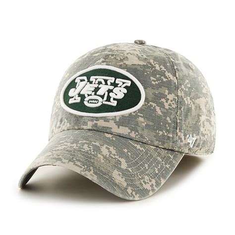 New York Jets Officer Digital Camo 47 Brand Fitted Hat - Detroit Game Gear